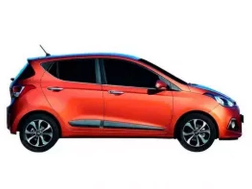 Хром нижние молдинги окон Hyundai i10 II (13-16) 5D 4