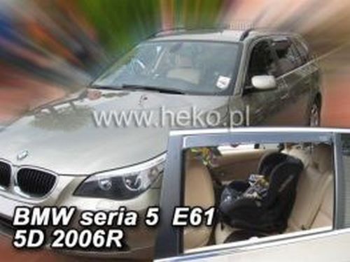 Вітровики BMW 5 E60 (03-10) Sedan - Heko (вставні) 3