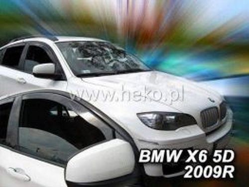 Дефлекторы окон BMW X6 E71 / E72 (08-14) - Heko (вставные) 3