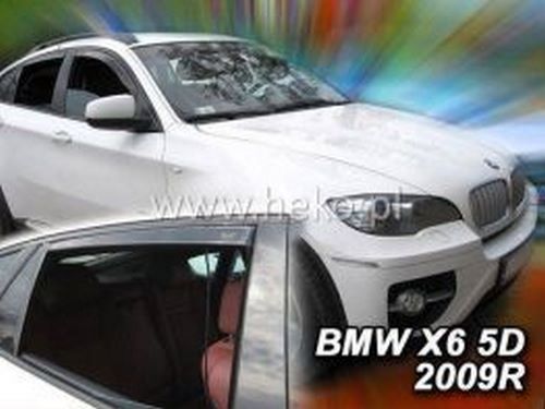 Дефлекторы окон BMW X6 E71 / E72 (08-14) - Heko (вставные) 4