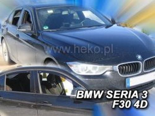 Дефлектори вікон BMW 3 F30 (12-19) - Heko (вставні) 4