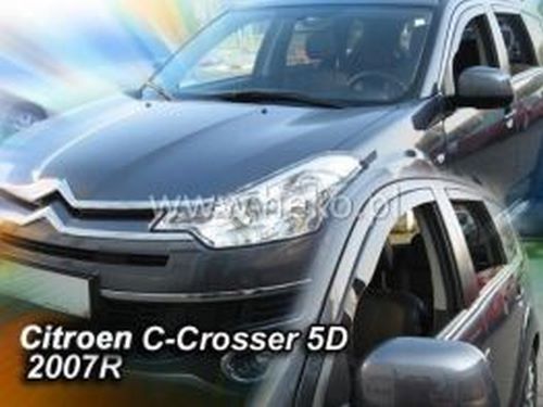 Дефлектори вікон Citroen C-Crosser (07-13) - Heko (вставні) 3