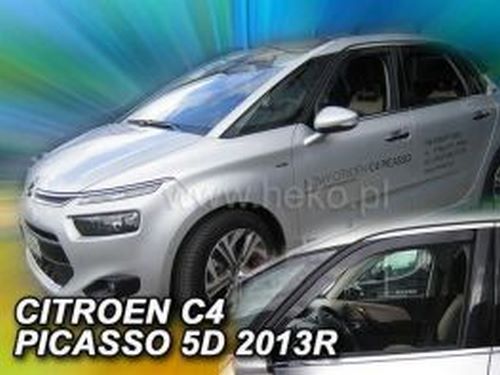 Дефлектори вікон Citroen C4 Picasso II (13-22) - Heko (вставні) 3