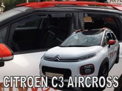 Дефлекторы окон Citroen C3 Aircross (17-) - Heko (вставные) 4