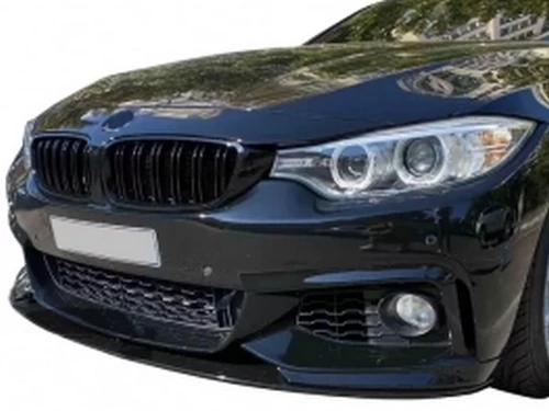 Решетка BMW 4 F32/F33/F36 (13-20) - двойные ребра (глянцевая) 4