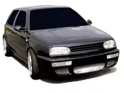 Решётка радиатора VW Golf III (91-99) - OEM (без логотипа) 4