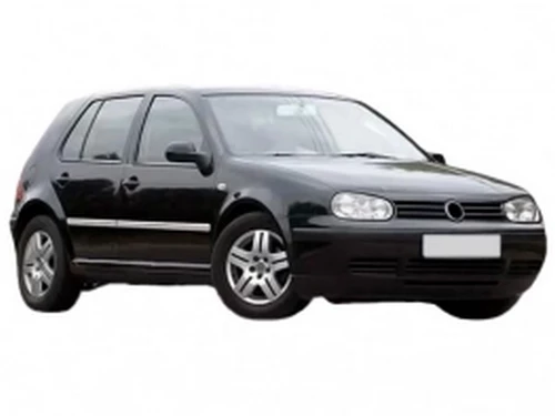 Хром нижні молдинги вікон VW Golf IV (97-03) 5D Хетчбек 4