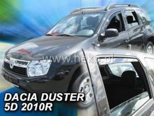 Дефлектори вікон Dacia Duster I (HS; 10-17) - Heko (вставні) 4