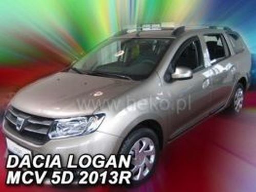 Дефлектори вікон Dacia Logan MCV II (13-) - Heko (вставні) 4