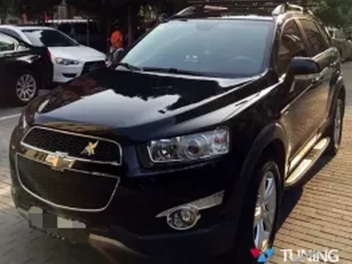 Пороги бічні Chevrolet Captiva I (06-18) - OEM стиль 4