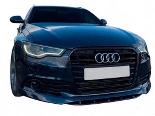 Губа передня Audi A6 C7 (11-14) - стиль ABT 5