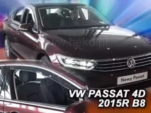 Дефлектори вікон VW Passat B8 (15-22) Sedan - Heko (вставні) 3