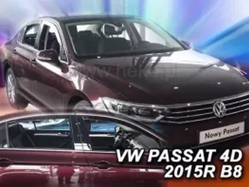 Дефлектори вікон VW Passat B8 (15-22) Sedan - Heko (вставні) 4