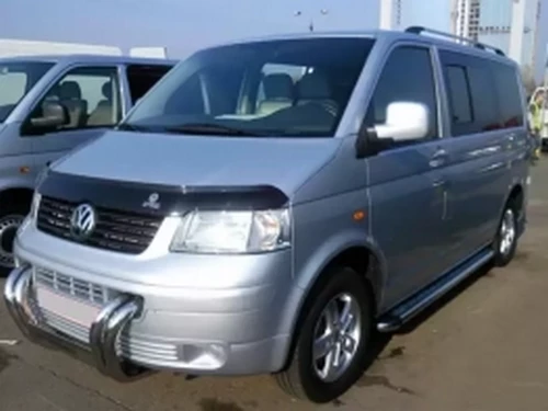 Ноздри - кенгурятник VW T5 Transporter (03-10) 2