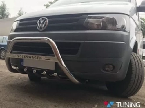 Кенгурятник VW T5 / T5+ (2003-2015) - с грилем 2