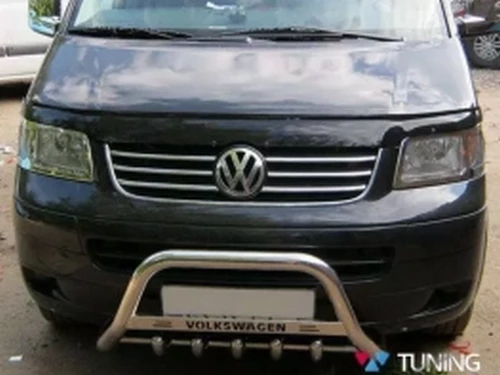 Кенгурятник VW T5 / T5+ (2003-2015) - с грилем 4