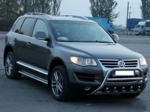 Пороги боковые VW Touareg I (7L; 02-10) - Premium 3