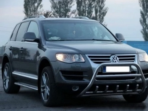 Пороги боковые VW Touareg I (7L; 02-10) - Premium 4