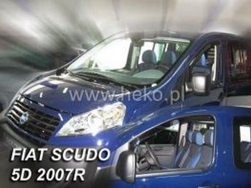 Дефлектори вікон Fiat Scudo II (07-15) - Heko (вставні) 3