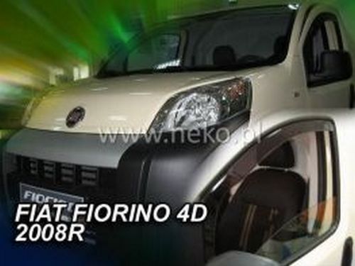 Дефлектори вікон Fiat Fiorino III / Qubo (2008-) 4D/5D - Heko (вставні) 3