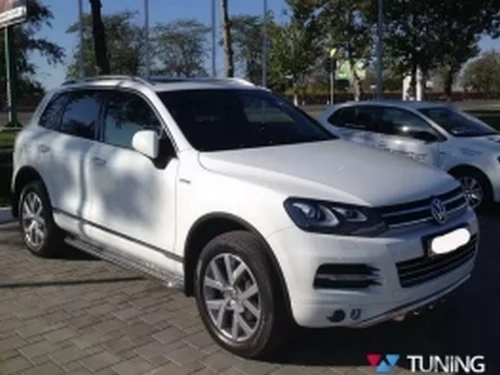 Подножки боковые VW Touareg II (7P; 11-18) - Premium 4