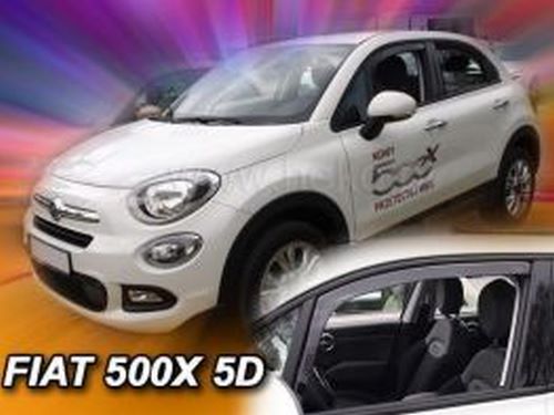 Дефлектори вікон Fiat 500X (15-) - Heko (вставні) 4