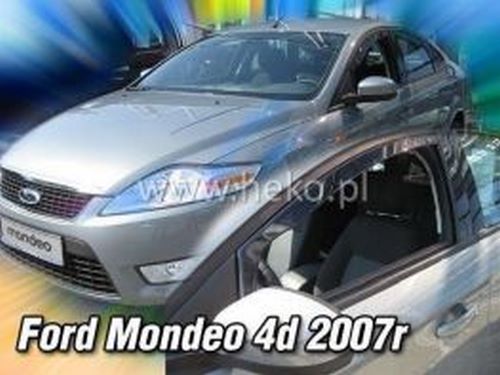 Дефлектори вікон Ford Mondeo Mk4 (07-13) Sd/Ltb - Heko (вставні) 4