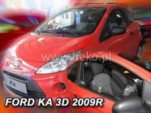 Дефлектори вікон Ford Ka II (08-16) 3D - Heko (вставні) 3