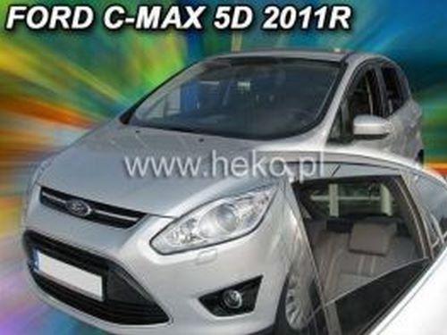 Дефлектори вікон Ford C-Max II (10-19) - Heko (вставні) 4