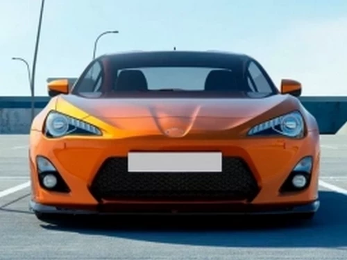 Сплиттер передний Toyota GT86 (12-16) 4