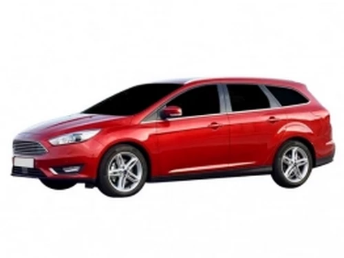 Хром нижні молдинги вікон Ford Focus III (C346; 11-18) Універсал 4