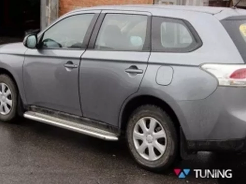 Підніжки бічні Mitsubishi Outlander III (13-21) - Premium серія 3