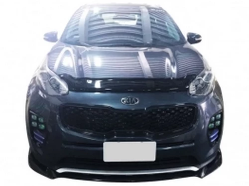 Дефлектор капота KIA Sportage IV (QL; 15-21) - Hic (акрил) 4