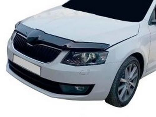 Дефлектор капота Skoda Octavia A7 (13-16) - CappaFe 4