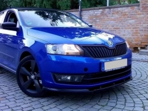 Спліттер передній Skoda Rapid III (5E; 12-19) 3