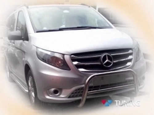 Кенгурятник Mercedes Vito / V W447 (14-) - з перемичкою 4