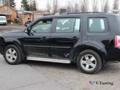 Підніжки бічні Honda Pilot II (09-15) - Premium 2