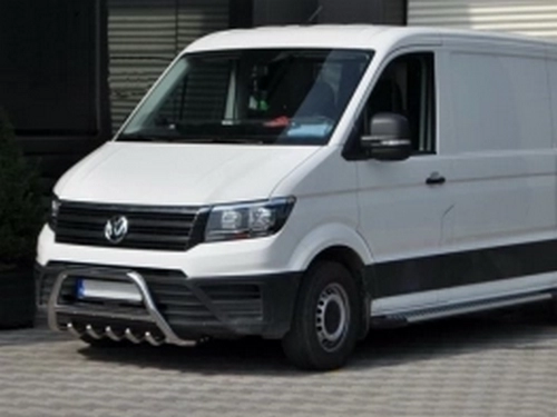 Кенгурятник VW Crafter II (17-) - с грилем 4