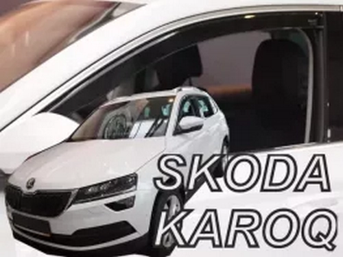 Дефлекторы окон Skoda Karoq (NU7; 17-) - Heko (вставные) 4