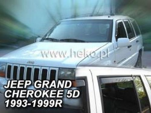 Дефлектори вікон Jeep Grand Cherokee (ZJ; 93-98) - Heko (вставні) 4