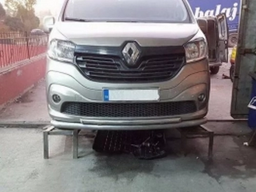 Захист передній Renault Trafic III (14-) - труба подвійна 4