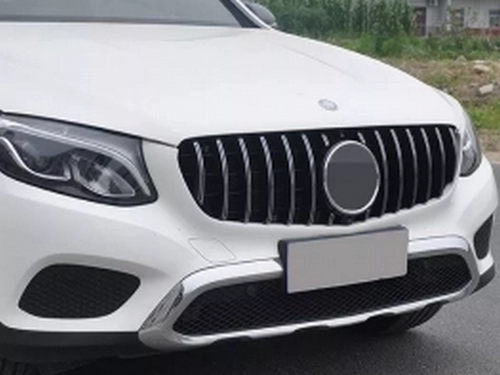 Решітка Mercedes GLC X253 (15-19) - GT Chrome 6