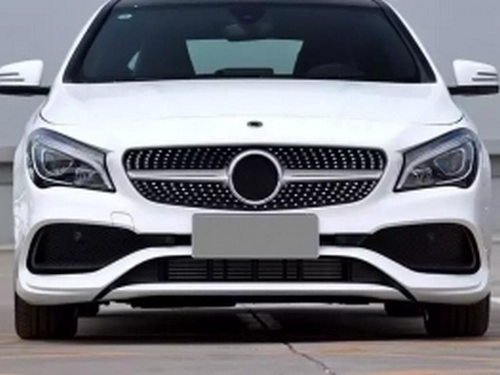 Решітка Mercedes CLA C117 (17-19) рестайлінг - Diamond Silver 4