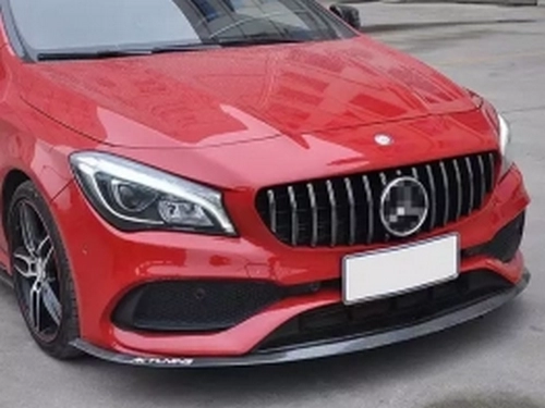 Решітка Mercedes CLA C117 (17-19) рестайлінг - GT Chrome 5