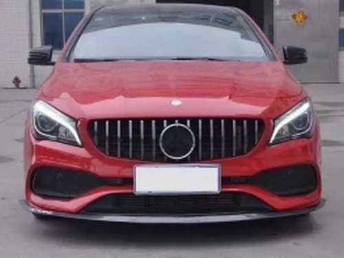 Решітка Mercedes CLA C117 (17-19) рестайлінг - GT Chrome 8