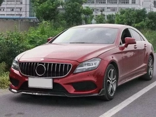 Решітка Mercedes CLS C218 (15-18) рестайлінг - GT Chrome 8