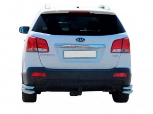 Захист задній Kia Sorento II (XM; 09-13) - подвійні кути 2