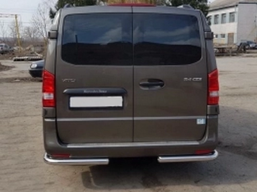 Захист задній Mercedes Vito / V W447 (14-) - кути трубками 3