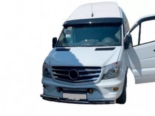 Кенгурятник Mercedes Sprinter W906 (06-18) - із зубцями 4