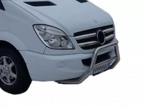 Кенгурятник Mercedes Sprinter W906 (06-18) - з перемичкою 2